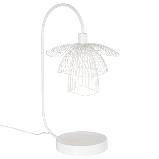 Forestier Papillon XS -pöytävalaisin, valkoinen