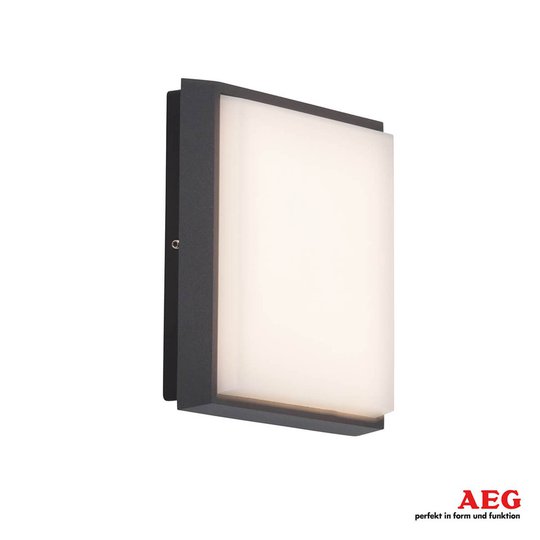 Kulmikas LED-ulkoseinälamppu Letan Square - 9 W