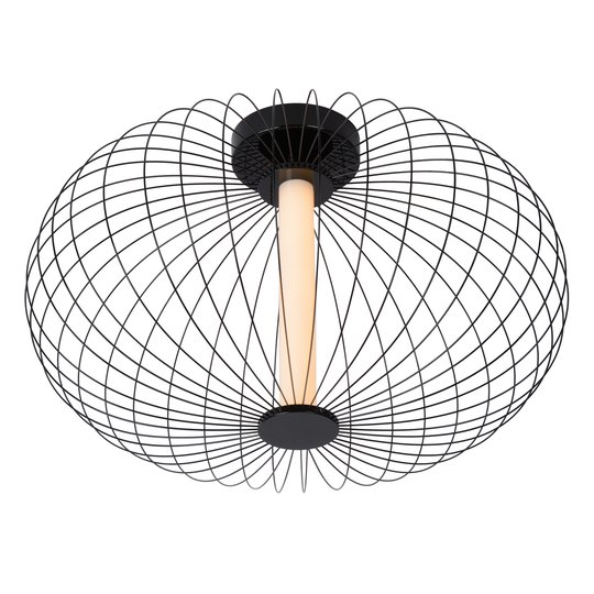 LED-kattovalaisin Carbony musta