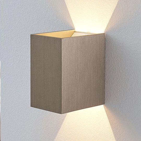 LED-seinävalo Jorden, nikkeli satinoitu