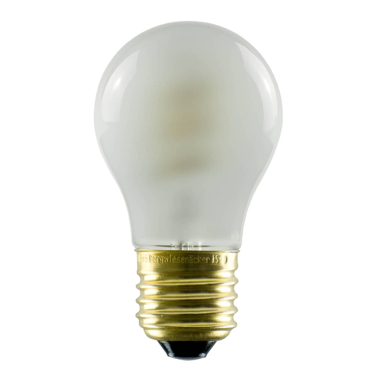 SEGULA LED-lamppu E27 3,2W 922 A15 matta himmennys