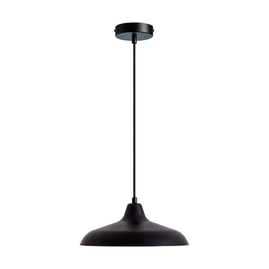 Dyberg Larsen Futura-riippuvalo musta/valko Ø30cm