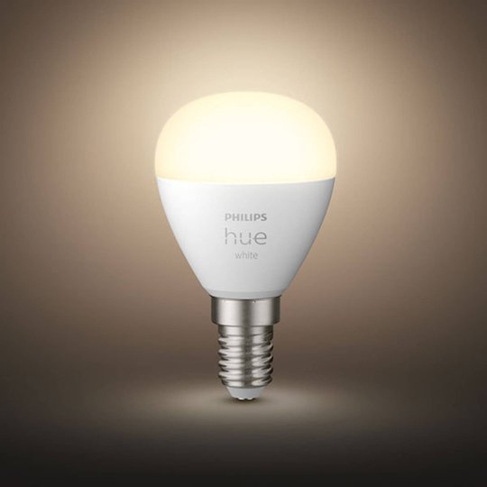 Philips Hue White LED-golfpallolamppu 2 x E14 5,7W