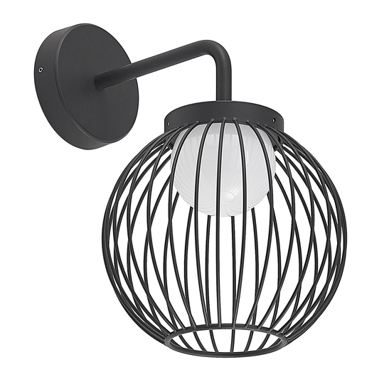 Lucande Kartivan -LED-ulkoseinävalaisin, IP65