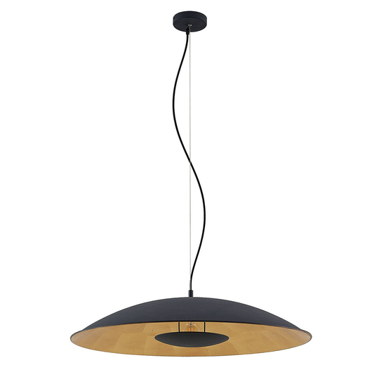 Lindby Narisara-riippuvalo musta-kulta, 80 cm