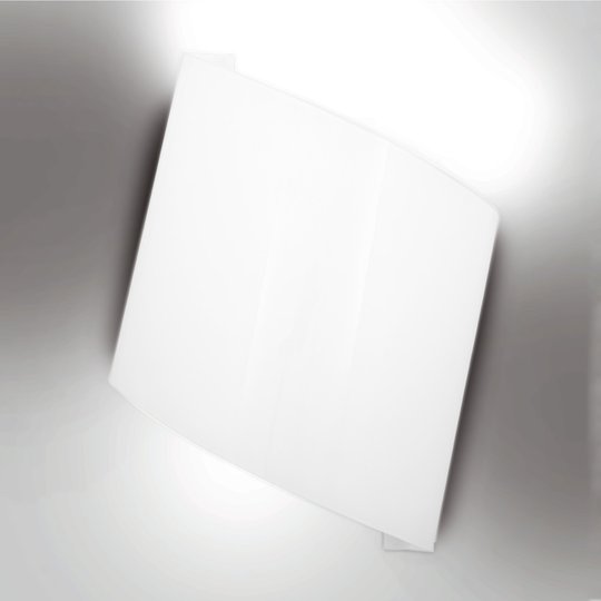 Valkoinen seinävalaisin Flag