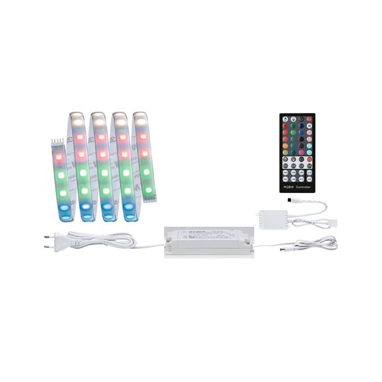 LED-nauha Max LED peruspaketti 150 cm RGB + valk.