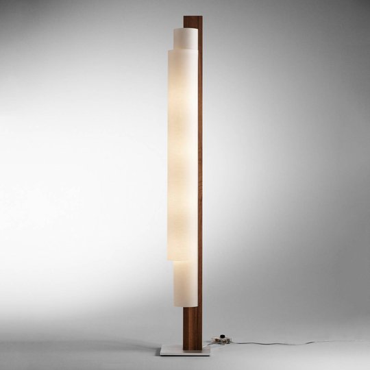 Led-lattiavalaisin Stele pähkinäpuu