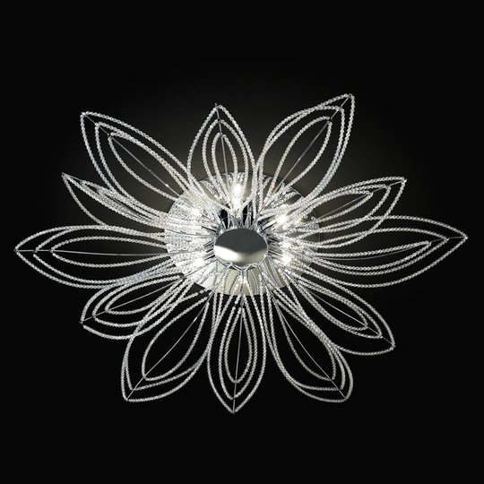 Kattovalaisin Girasole kukan muotoisena, 98 cm