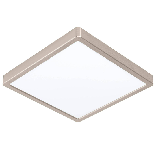 EGLO connect Fueva-Z -kattovalo 28x28 cm, nikkeli