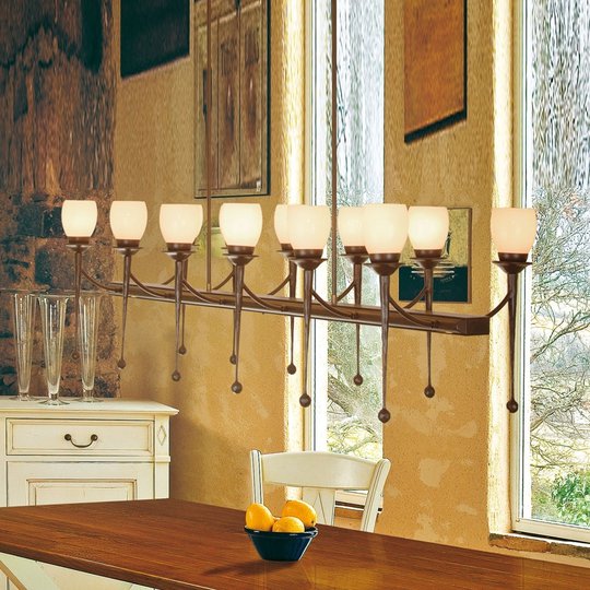Menzel Chateau -riippuvalaisin, 12-lamppuinen