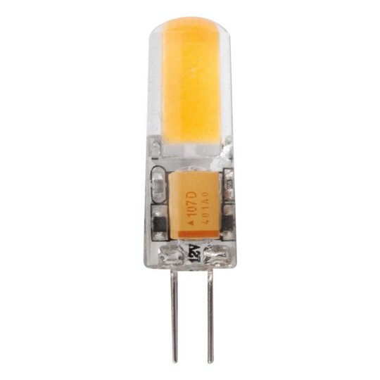 Kaksikantainen LED-lamppu G4 1,8W lämmin valkoinen