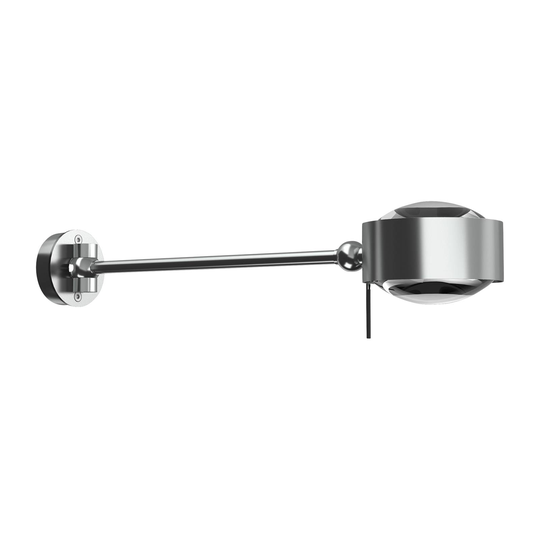 Puk Maxx Hotel LED 30cm kirkas linssi, mattakromi