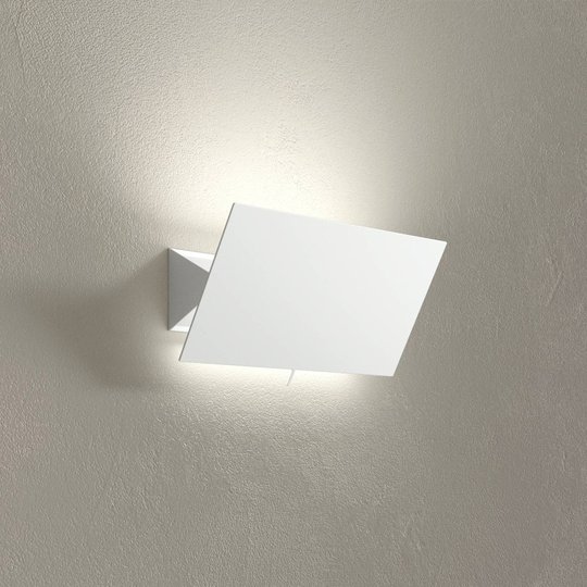 LED-seinävalaisin Shadow Piccola valkoinen, 33 cm