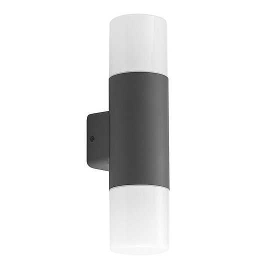 Lindby Tabyn -ulkoseinälamppu, 2-lamppuinen