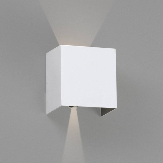 LED-ulkoseinälamppu Olan, valkoinen