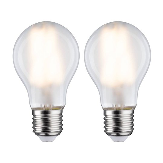 LED-lamppu E27 7W 2 700 K matta 2 kpl