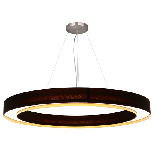 Renkaanmuotoinen Cloud-LED-riippuvalo, 96 cm