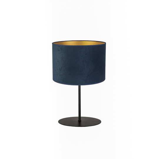 Pöytälamppu Golden Roller sininen/kulta, K 30 cm
