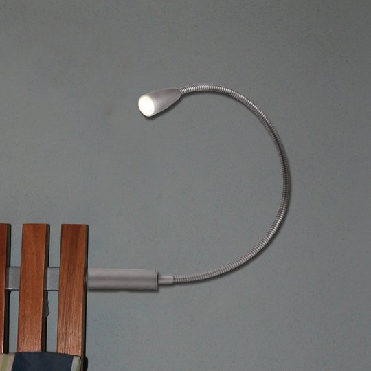 LED-lukuvalaisin Berta, joustava varsi