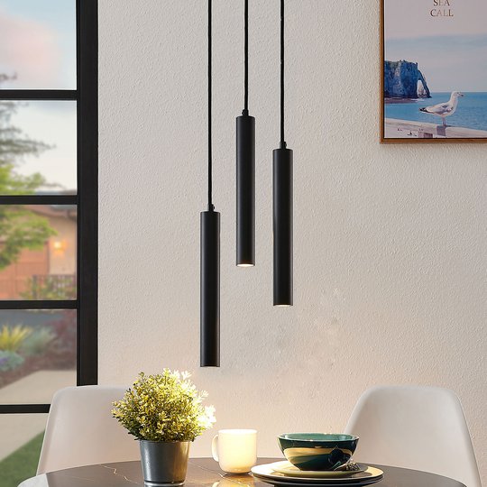 Arcchio Franka -LED-riippuvalo, 3-lamp., pyöreä