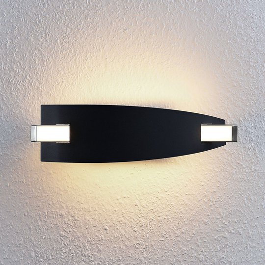 LED-seinävalaisin Marija, musta