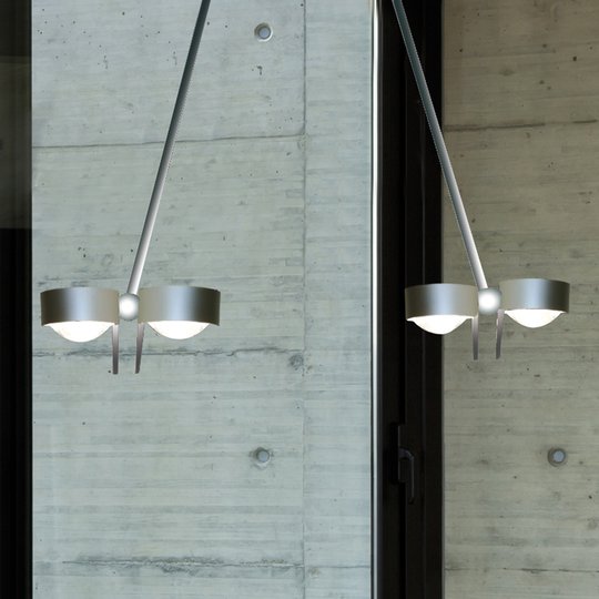 Riippuvalaisin PUK CEILING matta kromi 80cm