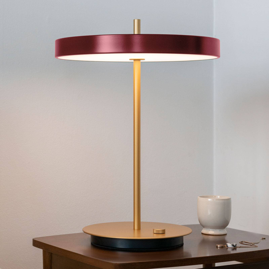 UMAGE Asteria table -pöytälamppu, punainen