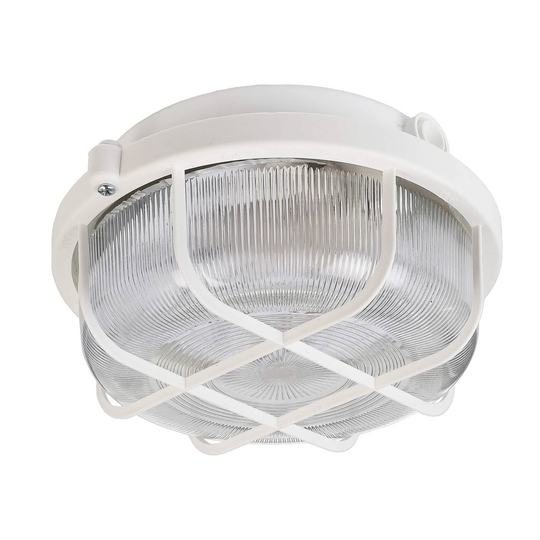 Kosteiden tilojen valo Syrma IP44 pyöreä valkoinen