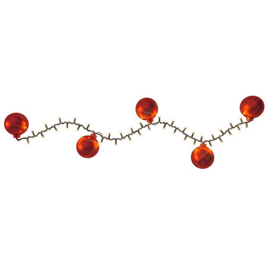LED-valoketju 2in1, Cranberry red, 700 LEDiä