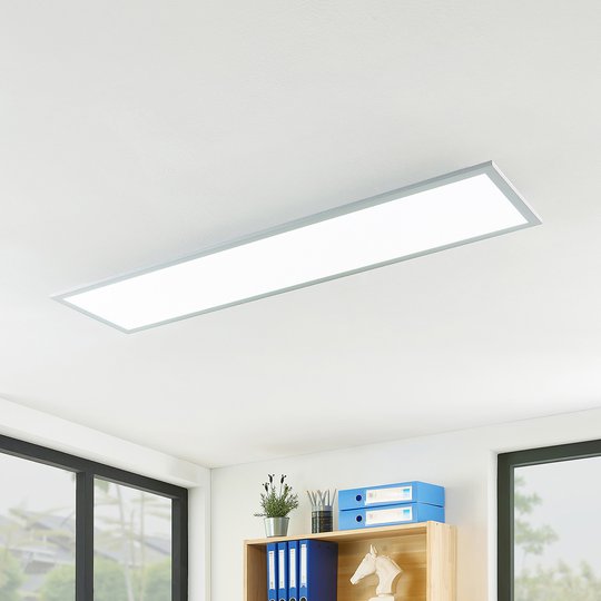 Prios Gelora -LED-paneeli, CCT, 120 cm x 30 cm