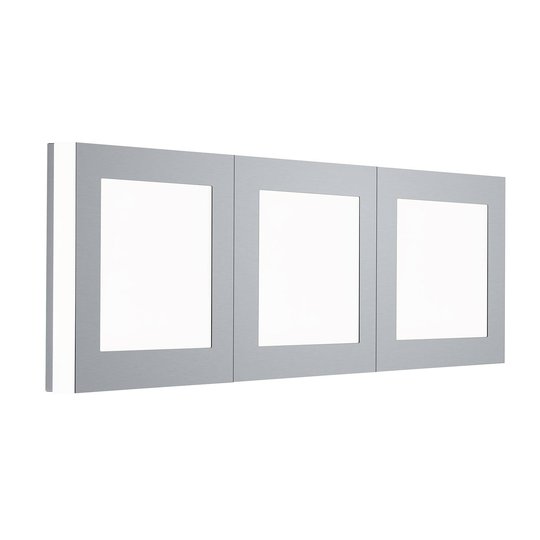 B-Leuchten Quadro -LED-seinävalaisin 65 x 22 cm