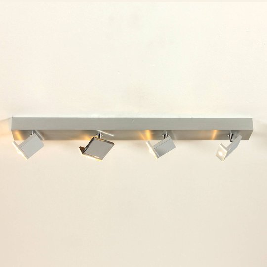 Tyylikäs nelilamppuinen LED-spotti Elle, himmennys