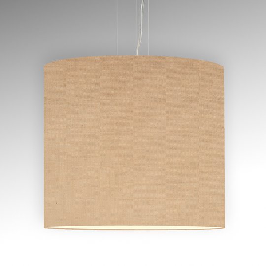 Pelkistetty Tono-riippuvalaisin, beige Ø 60 cm