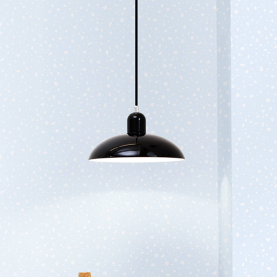 FRITZ HANSEN Kaiser Idell 6631-P, kiiltomusta