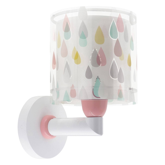 Dalber Color Rain -seinälamppu, johto ja pistoke