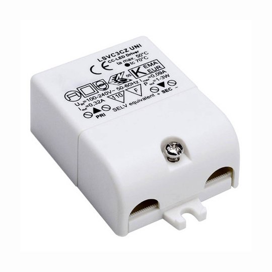 LED ohjain 3 W 320 mA
