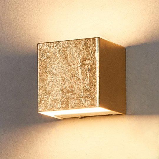 Kullanvärinen LED-seinävalaisin Quentin, 9 cm