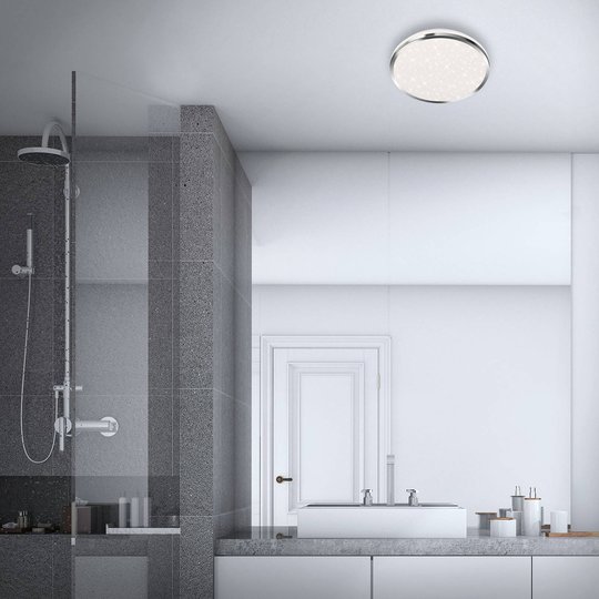 LED-kattovalaisin 3403 IP44 tähtikoriste, Ø 28 cm