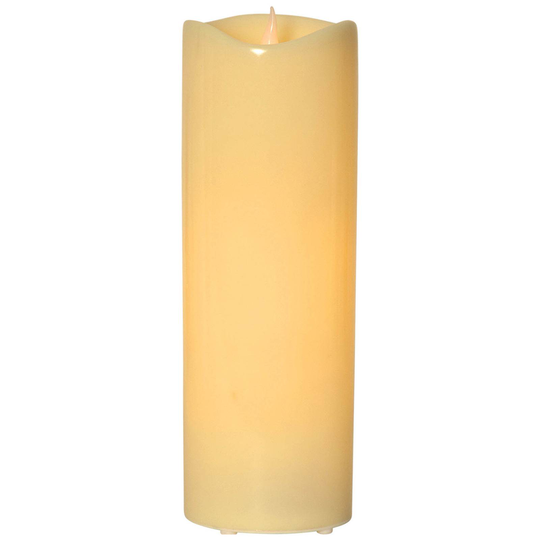 Grande-LED-kynttilä, akkukäytöinen, korkeus 38 cm