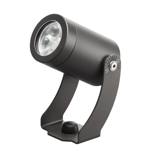 LED-kohdevalaisin ulos 1445LED, grafiitti, 90°