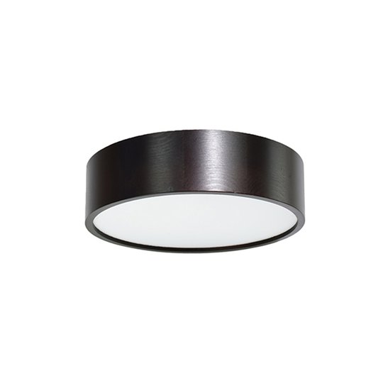 LED-kattovalaisin Cleo, Ø 28 cm, musta