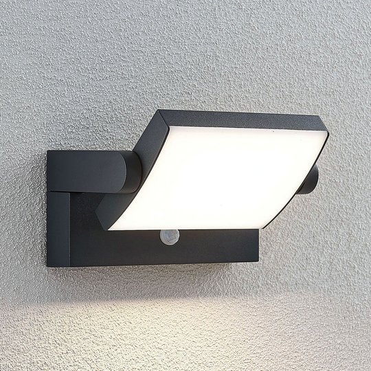LED-ulkoseinävalaisin Sherin liikkeentunnistimella
