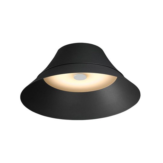 SLV Bato 45 -LED-kattovalaisin, musta