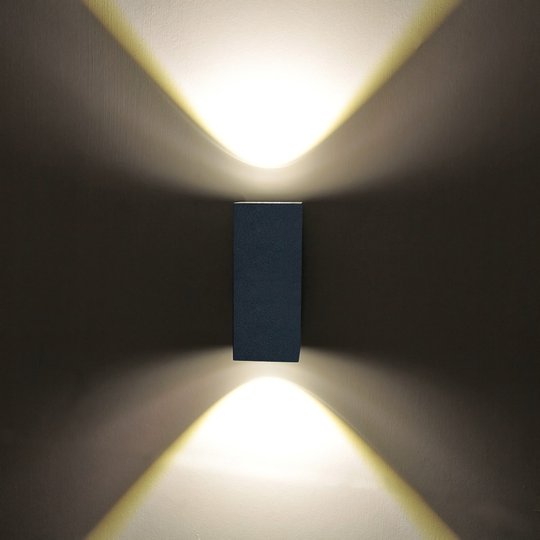 Tavi-ulkoseinävalaisin 2 Bridgelux LEDiä