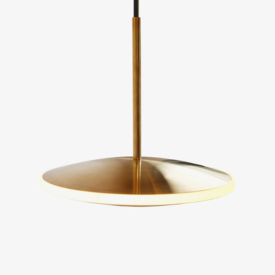 LED-riippuvalaisin Chrona Dish10h, messinki