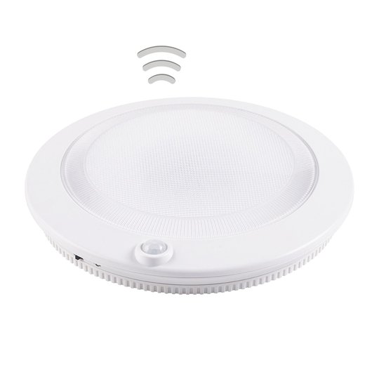 LED-kulkuvalo Mobino, tunnistin ja akku
