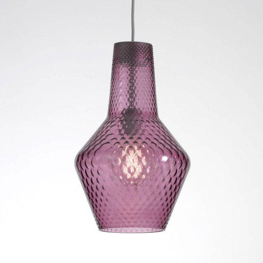 Romeo-riippuvalaisin 130 cm, ametistilasi