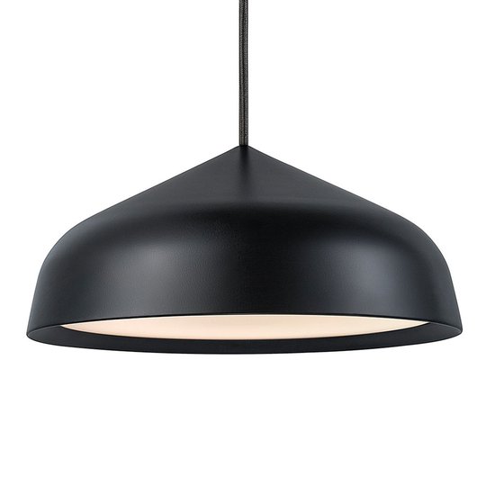 LED-riippuvalaisin Fura, 25 cm, musta