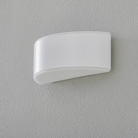 BEGA Prima seinävalaisin, valkoinen, 25,4cm